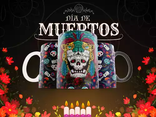 vectores plantilas DÍA DE MUERTOS,FESTEJO,